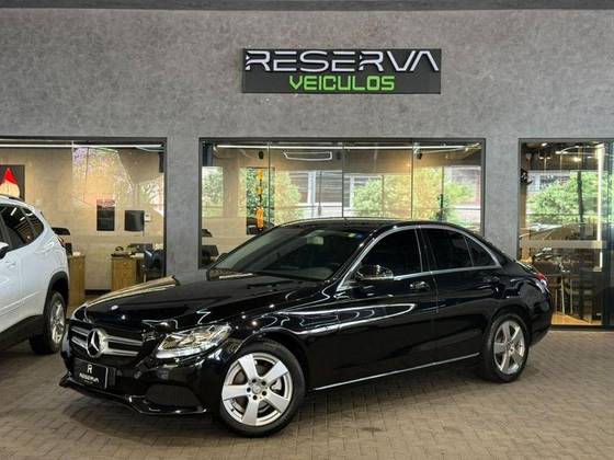 MERCEDES-BENZ C 180 1.6 CGI 16V TURBO FLEX 4P AUTOMÁTICO MERCEDES-BENZ C 180 1.6 CGI 16V TURBO FLEX 4P AUTOMÁTICO